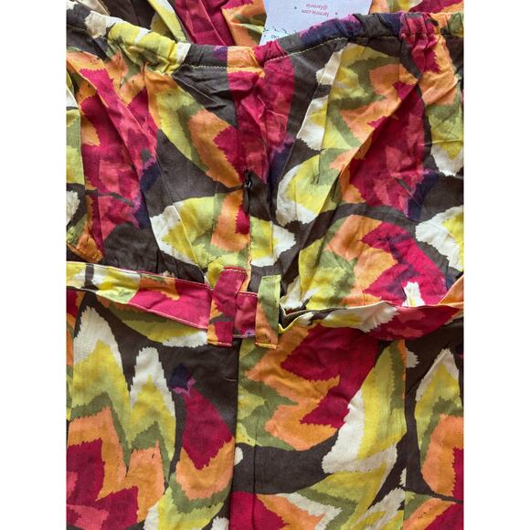 FARM RIO X ANTHROPOLOGIE FRUIT PRINT HALTER JUMPSUIT NWT SIZE LARGE - Picture 8 of 11